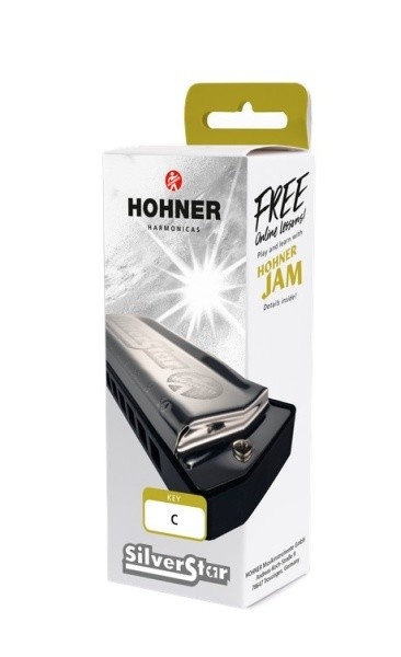 HOHNER Mundharmonika, Silver Star, C
