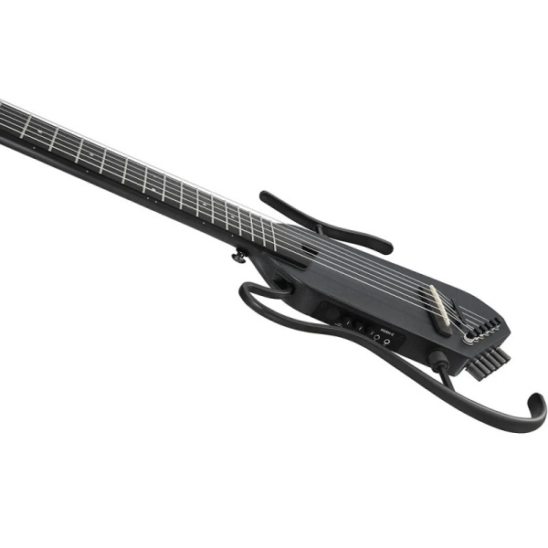 Donner HUSH-C Silent Konzertgitarren black