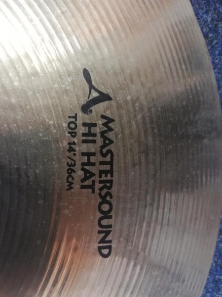Zildjian Avedis Brillant Mastersound Hi Hat 14" Gebraucht