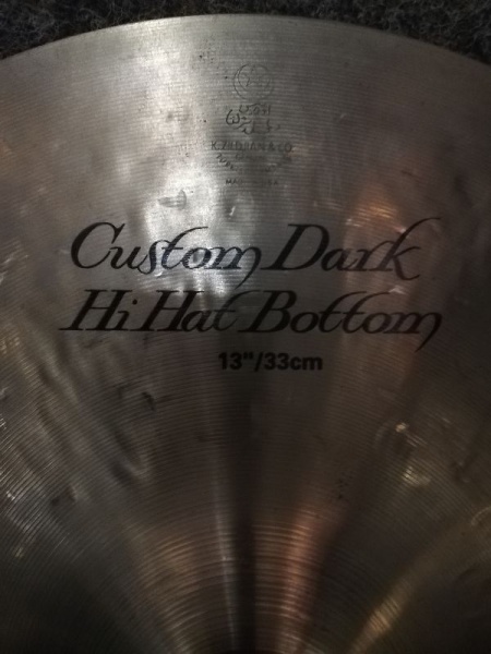 Zildjian K Custom Dark Hi Hat 13" (gebraucht)