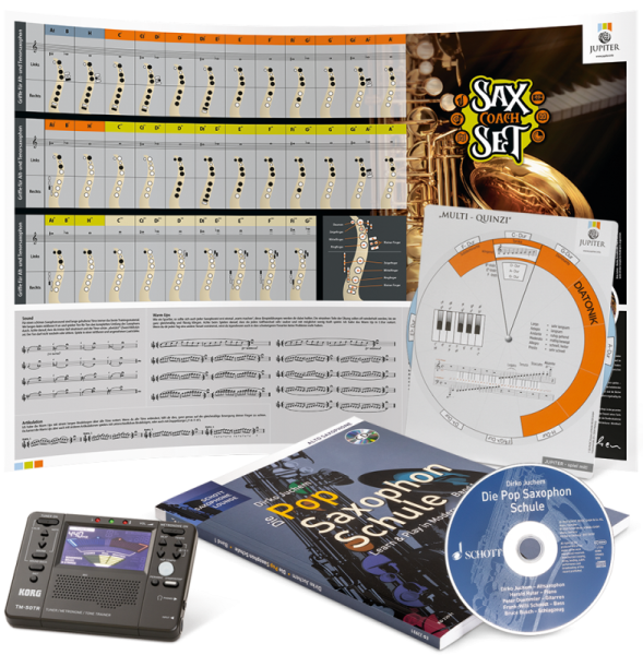 Jupiter JAS700Q "Sax Coach Set"