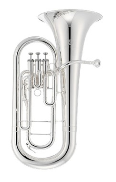 JUPITER Bb Euphonium, versilbert, 3 Ventile