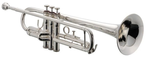 JUPITER Bb Trompete, versilbert