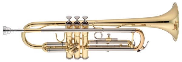 JUPITER Bb Trompete JTR701Q Messing, lackiert, Neusilber-Mun