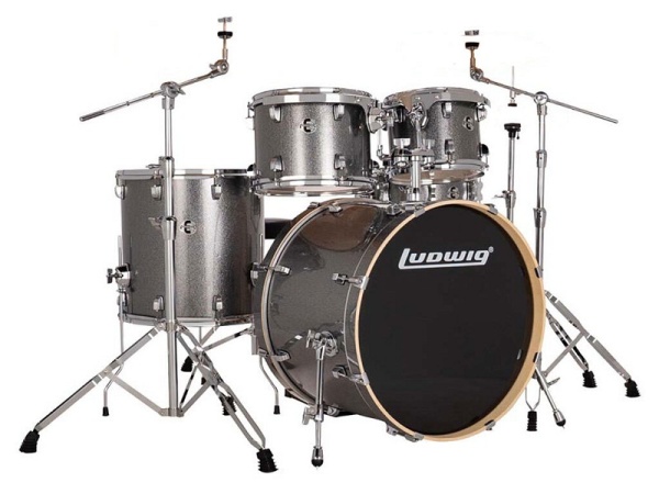 Ludwig Evolution Drumset 20" Platinum Sparkle