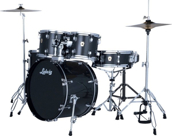 Ludwig Evolution 20"-10-12-14 Set Moon Dust