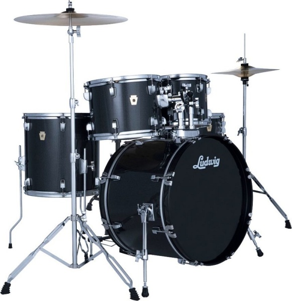 Ludwig Evolution 22"-10-12-14 Set Moon Dust
