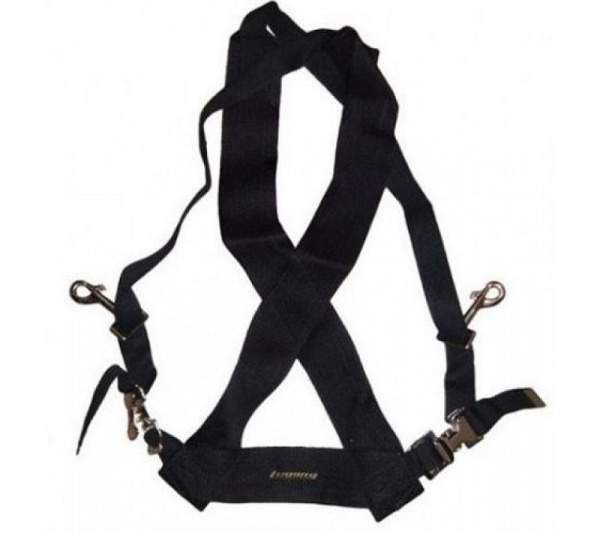 Ludwig LF350B Gurt für große Trommel in black