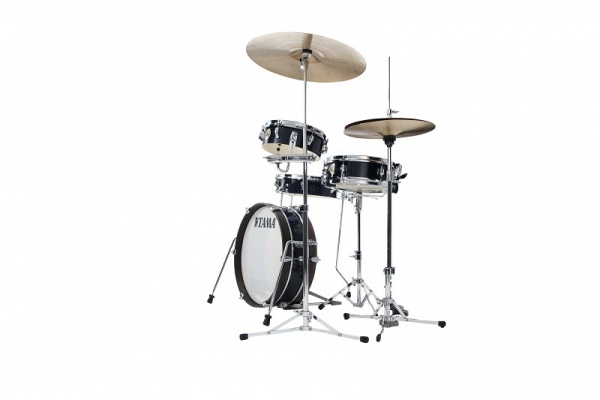 TAMA Club-Jam Pancake Shell Kit 4 teilig - Hairline Black/Ch
