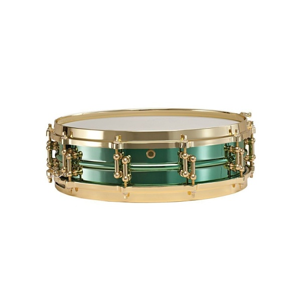 LUDWIG 14x3,7 Carl Palmer Signature Green Brass Shell