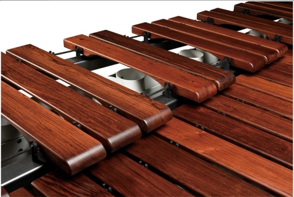 MAJESTIC Marimba, Reflection Series, 5.0 Oktaven C2-C7, Pali