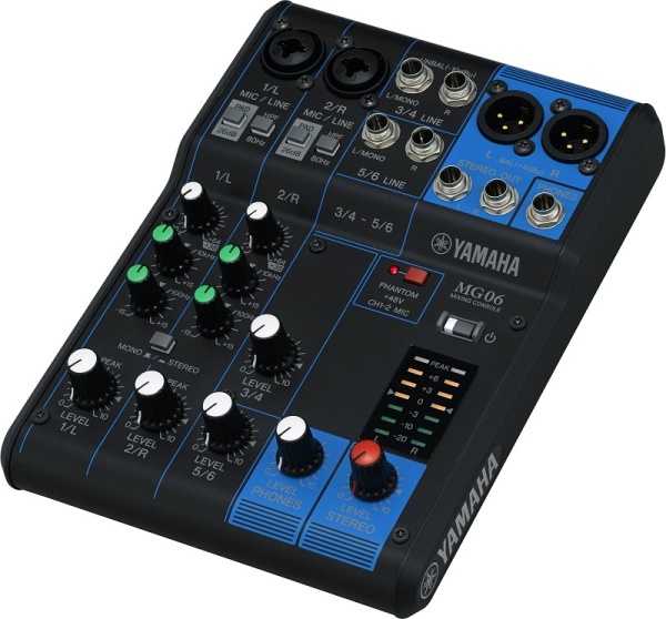Yamaha MG06 6-Kanal-Mischpult
