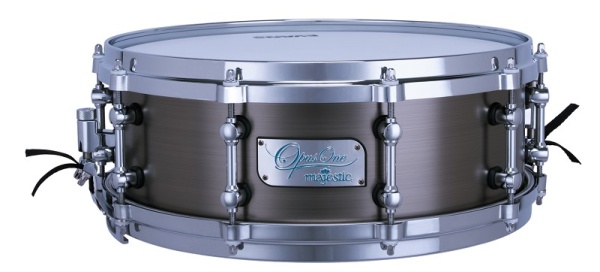 MAJESTIC Konzert Snare Opus One 14x5" Cast Iron ROBUST