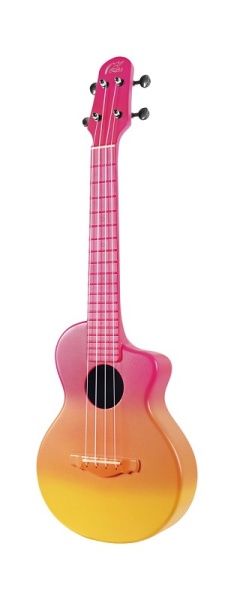 My Leho Waterproof Ukulele Concert Tropical Fiesta