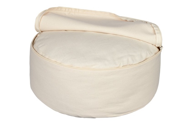 MEINL Sonic Energy Meditationskissen Beige, Florales Design