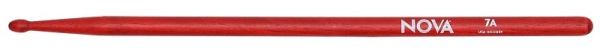 VIC FIRTH Drum Sticks, NOVA, 7AR, Woodtip, rot