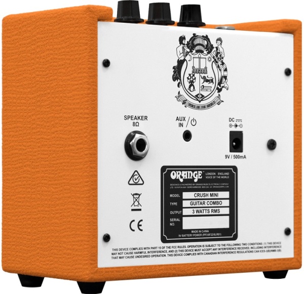 ORANGE E-Gitarrencombo Crush MINI 3W OR