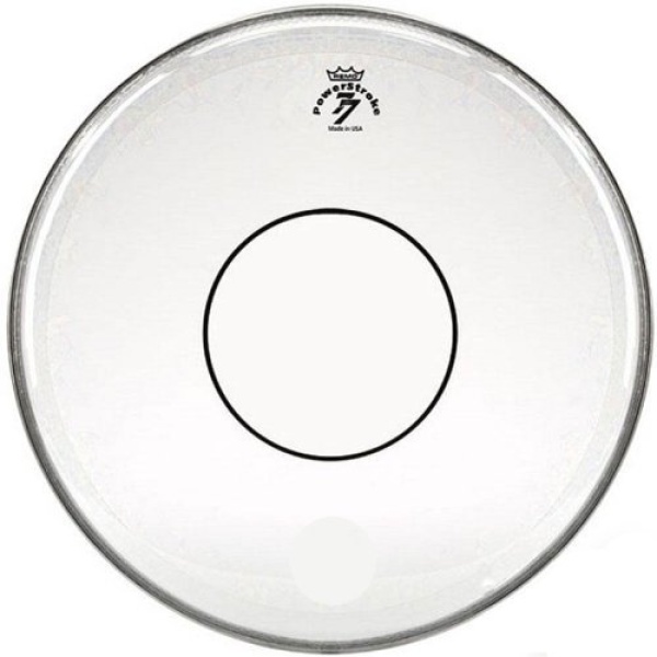 Remo Powerstroke 77 13", Clear, mit Dot