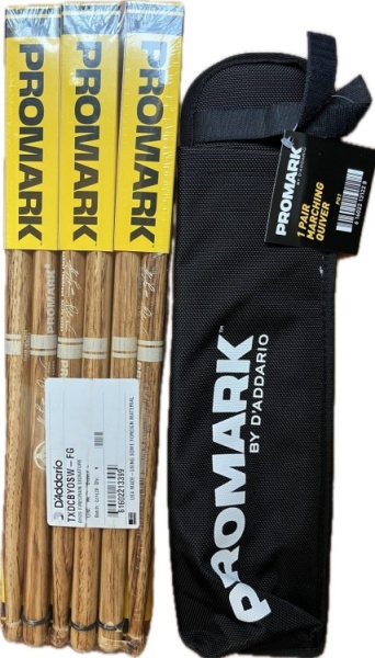 Pro Mark Stick 6-Pack FireGrain incl. Bag