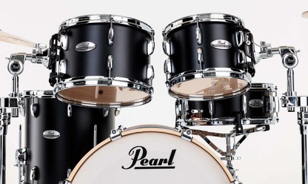 Pearl Professional Shellset Matte Caviar Black 22/10/12/16