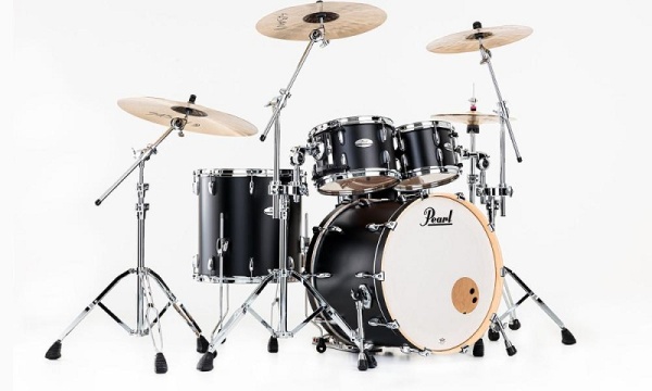 Pearl Professional Shellset Matte Caviar Black 22/10/12/16