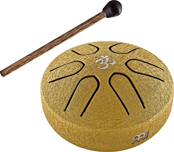 Meinl Sonic Energy Pocket Steel Tongue Drum Gold A Dur