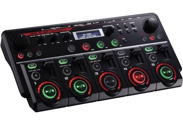 Boss Desktop-Loopstation zur Steuerung per Hand