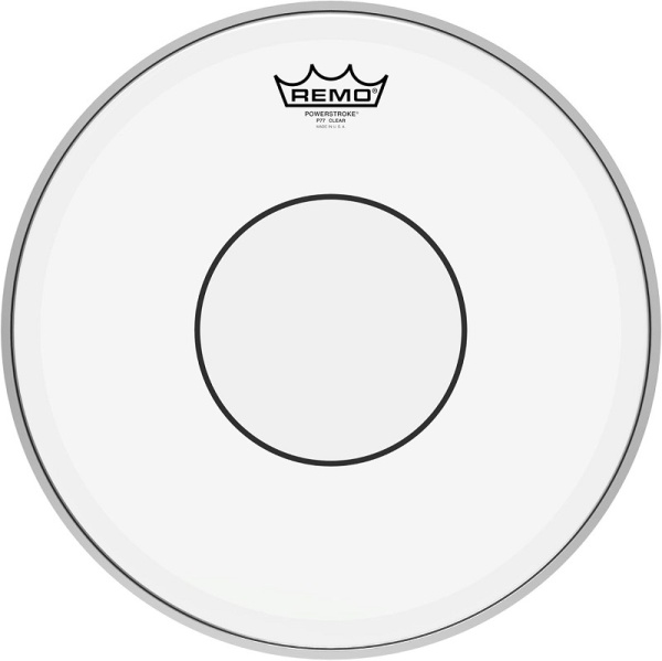 Remo Powerstroke 77 14", Clear mit Dot