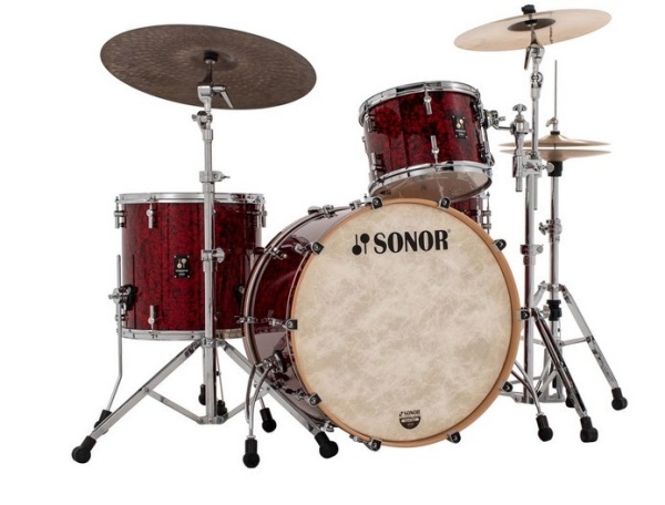 Sonor Momentum Birch Drums "Red Pearl"