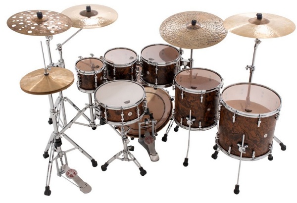 Sonor Momentum Maple Drums "California Burl"