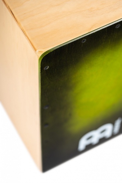 MEINL Snarecraft Cajon 100 Special Edition - Green Burst