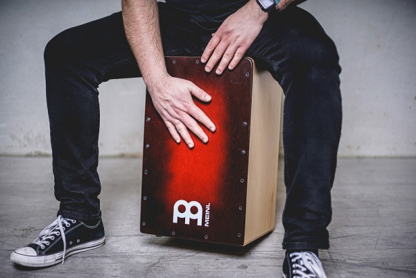 MEINL Snarecraft Cajon 100 Special Edition - Red Burst