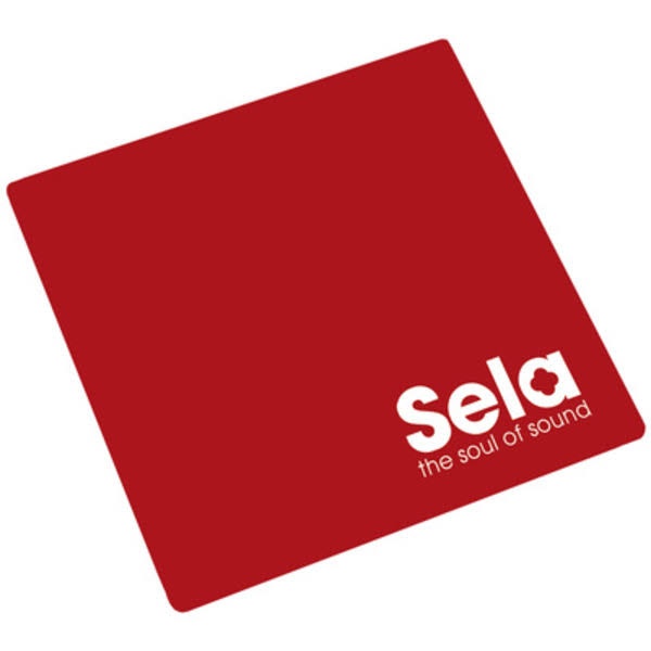 Sela SE-039 Cajon Pad Red rutschfeste Sitzauflage, rot