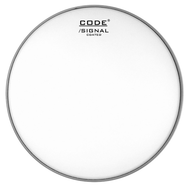 Code Drumhead Signal weiß rauh
