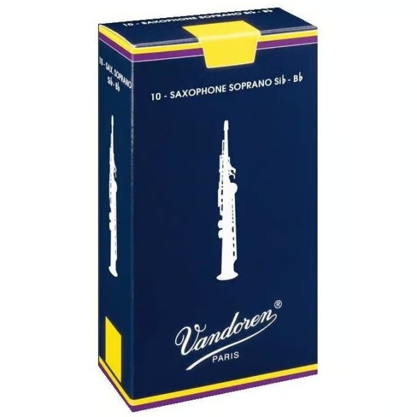 Vandoren Blatt Sopran-Saxphon Classic, 10er Packung, 2 1/2