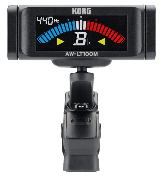 KORG Stimmgerät, chromatisch, AW-LT100 M, Clip-On, schwarz