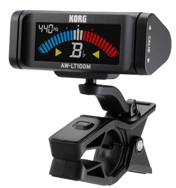 KORG Stimmgerät, chromatisch, AW-LT100 M, Clip-On, schwarz