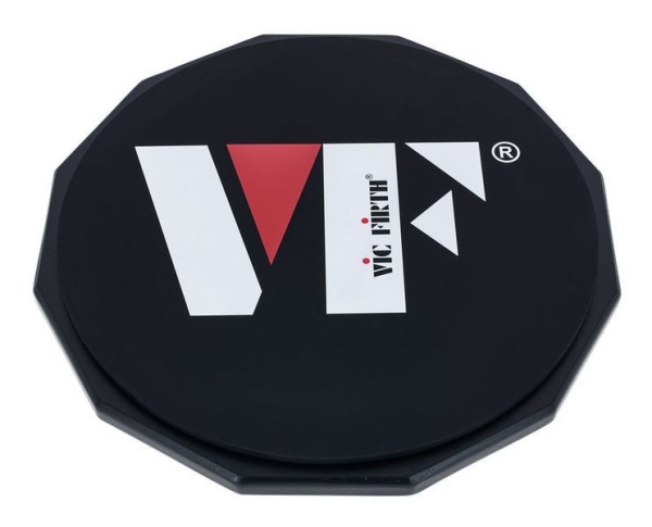 VIC FIRTH LOGO PRACTICE PADS 12"