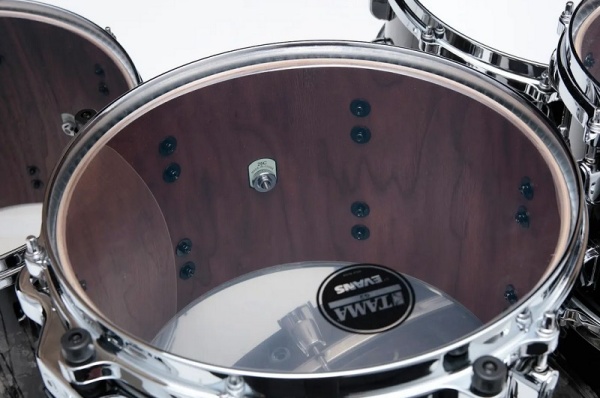 TAMA Starclassic Walnut/Birch 5-piece shell pack w.22" Bass