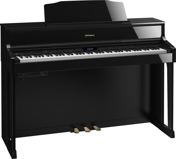 Roland HP-605 CB Digitalpiano Mattschwarz