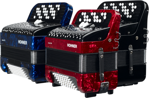 HOHNER Nova III 96 schwarz, C-Griff