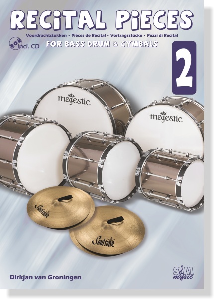 Recital Pieces For Bass Drum and Cymbals 2+CD