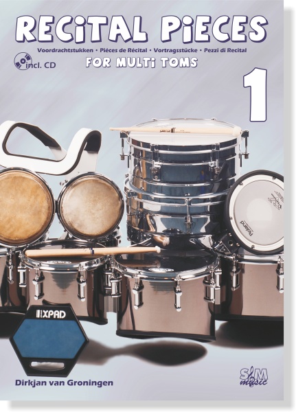 Recital Pieces For Multi Toms 1+CD