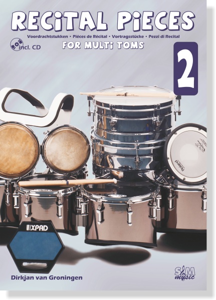 Recital Pieces For Multi Toms 2+CD