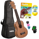 Premium Mahagoni Konzert Ukulele Set