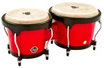 LP Aspire Bongos, Fiberglass, Red