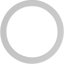 Code BD Lochverstärkungsring 4" White Port Hole